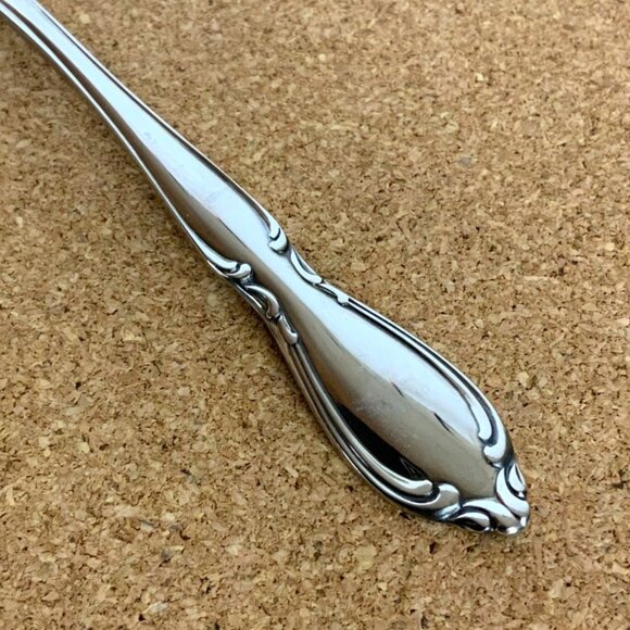 Oneida Strathmore Teaspoons Set Of 4 Deluxe Stainless Steel Vintage 1990s - Picture 4 of 6